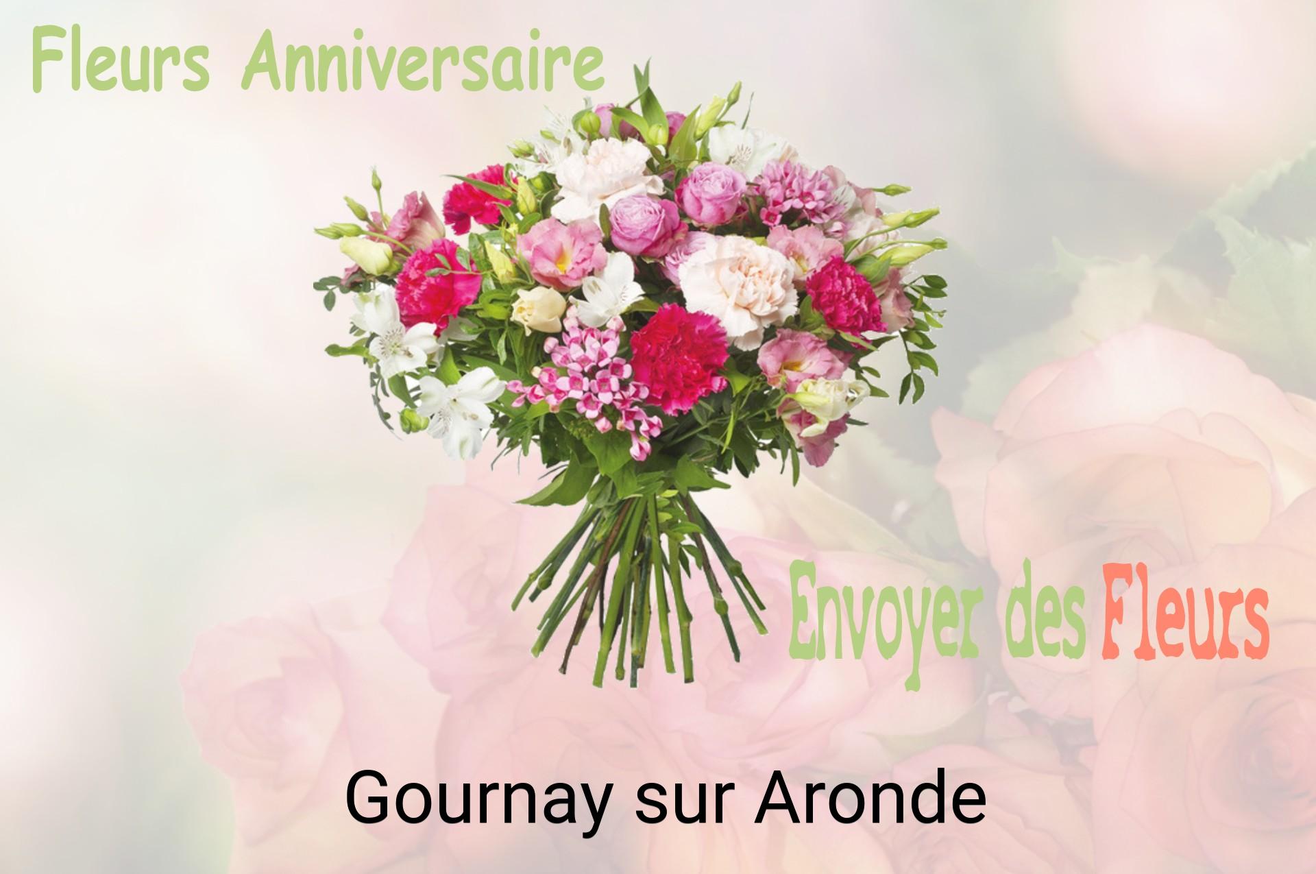 Bouquet de fleurs d’anniversaire livré à Gournay-sur-Aronde
